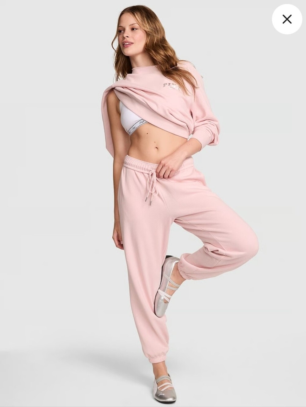 PINK VS Campus Fleece Sweatpants